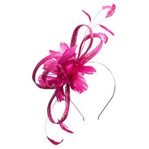 Flower Fascinator - Beetroot Purple