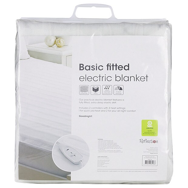 Home Home Bedding Electric Blankets Target Queen Bed Fitted Electric ...
