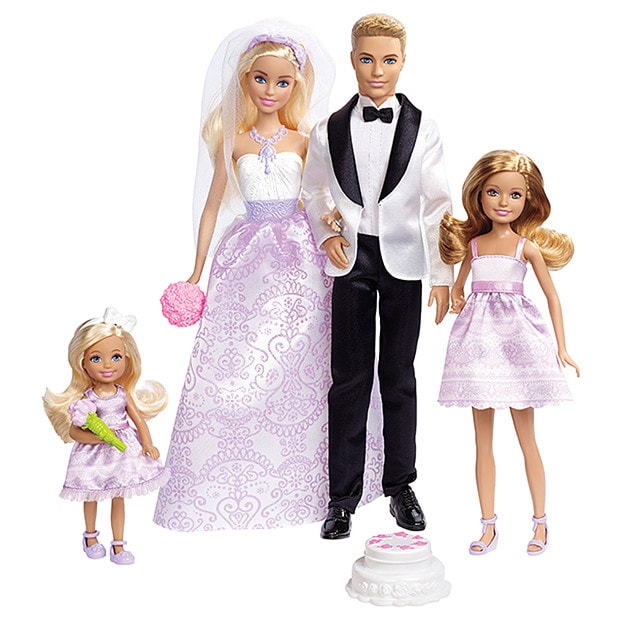 Home Toys Dolls + Accessories Dolls Barbie Wedding Gift Set