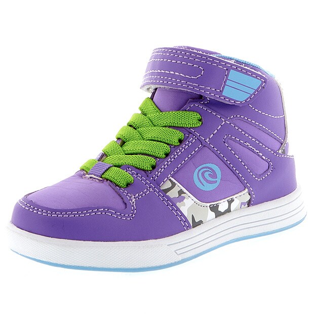 Piping Hot Freestyler High Top Skate Shoes - Lilac