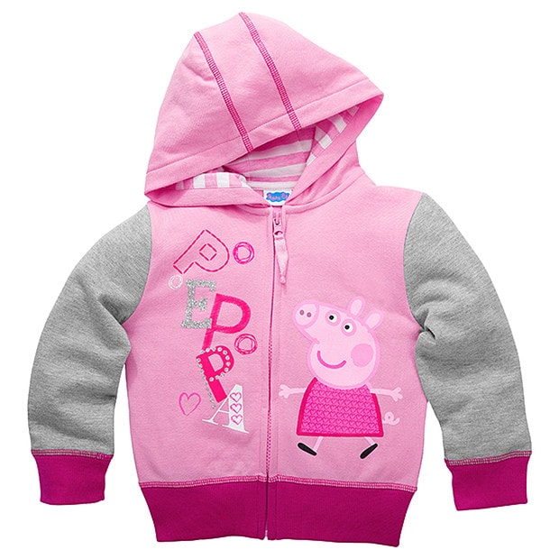 Girls' Peppa Pig Zip Up Hoodie | Target Australia