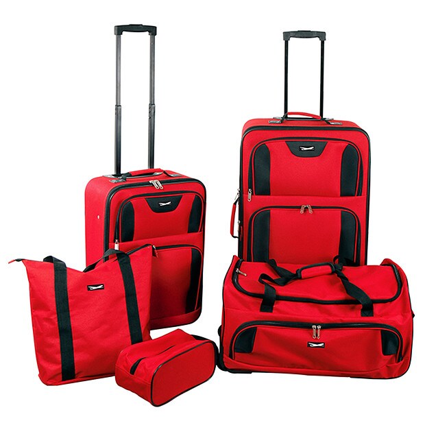 Target Cruise 5 Piece Softside Luggage Set | Target Australia