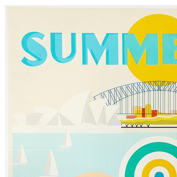 Summer Canvas Print Target Australia