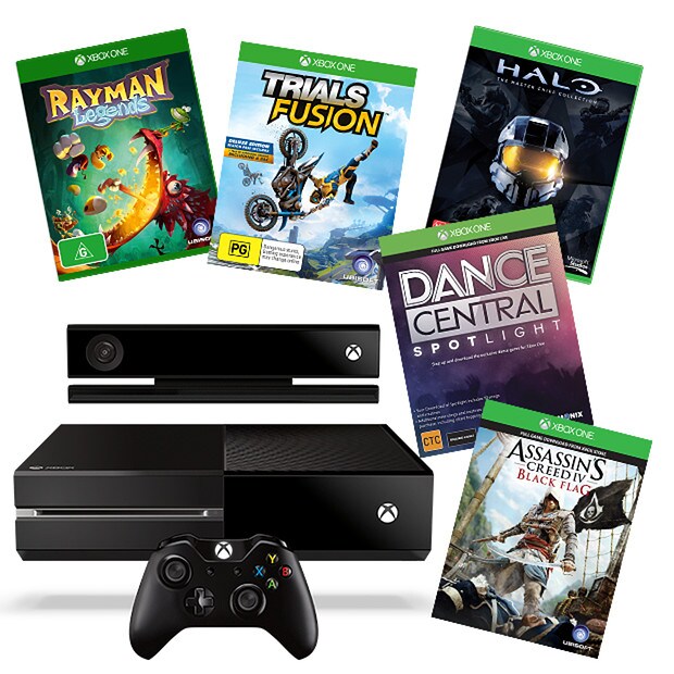 Xbox One 500GB Console + Xbox One Games Bundle