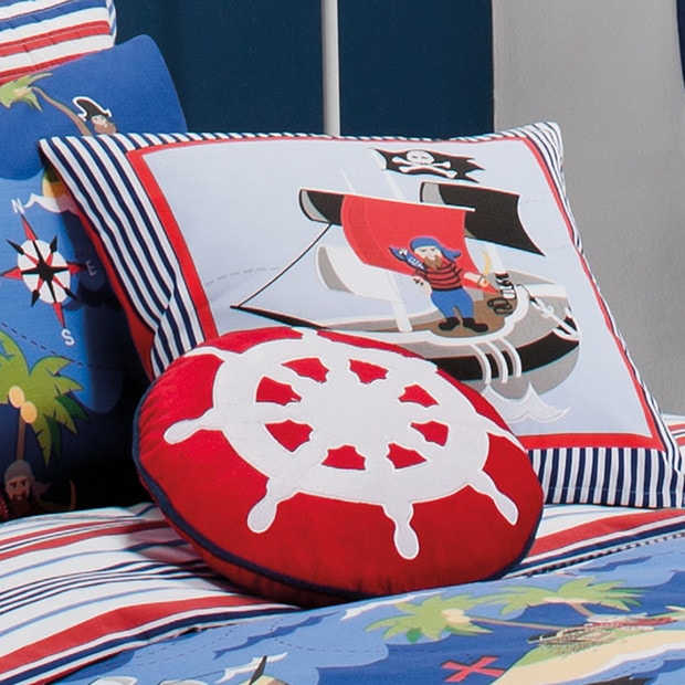 Pirate Adventure Square Cushion Pirate Adventure Square Cushion
