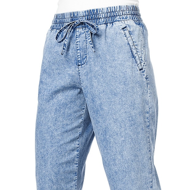 Denim Jogger Pants Baby Blue Target Australia
