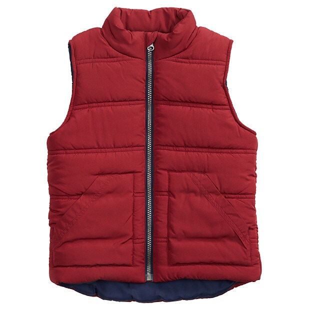 Boys' Puffa Vest - RedNavy | Target Australia