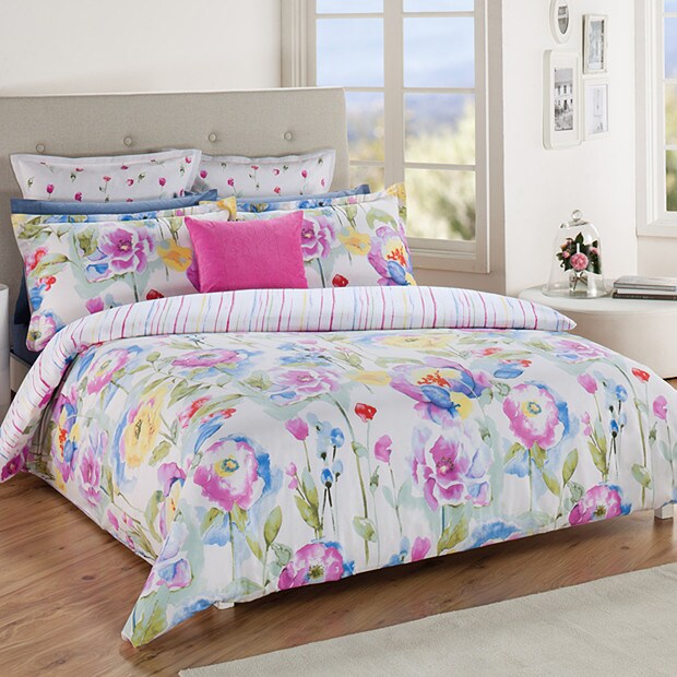 Home Clearance Home Patience Quilt Cover Set - Queen Bed