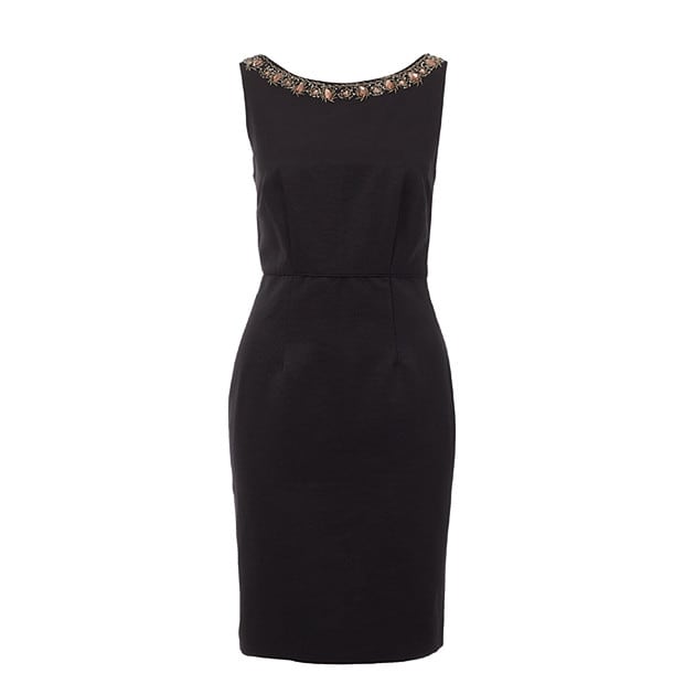 Beaded Neckline Evening Dress Beaded Neckline Evening Dress