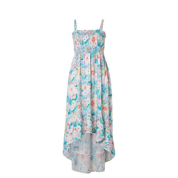 Piping Hot Floral Maxi Dress