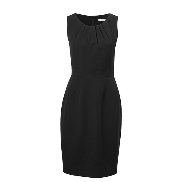 City Dressing Sheath Dress - Black