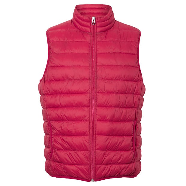 Touch Down Puffer Vest- Red | Target Australia
