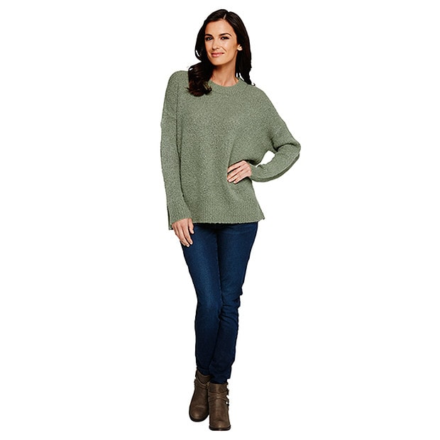 Knit Jumper Soft Khaki Target Australia