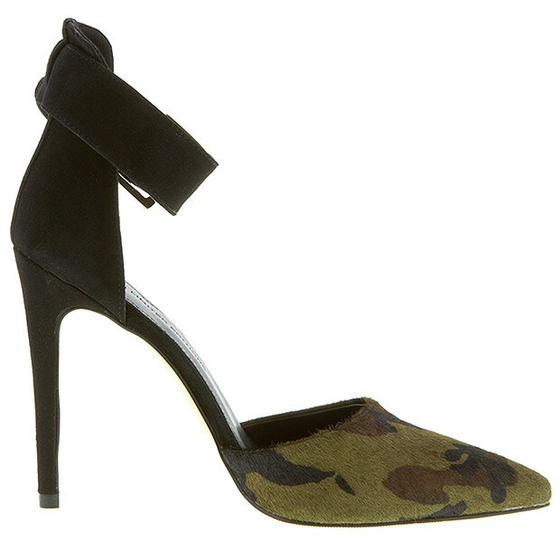 Lauren High Heel Dress Shoe - Army Green | Target Australia