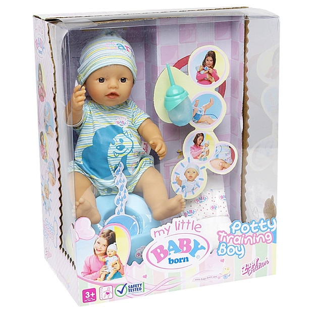 Baby born potty training time eve