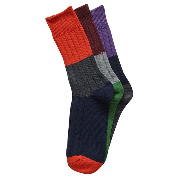 Mens' 5 Pack of Crew Socks Bright Colours Target Australia