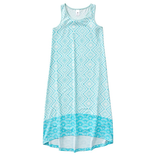 Girls' Print Maxi Dress
