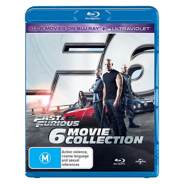 Fast & The Furious 6 Movie Collection - Blu-Ray + UV Fast & The Furious 6 Movie Collection - Blu-Ray + UV