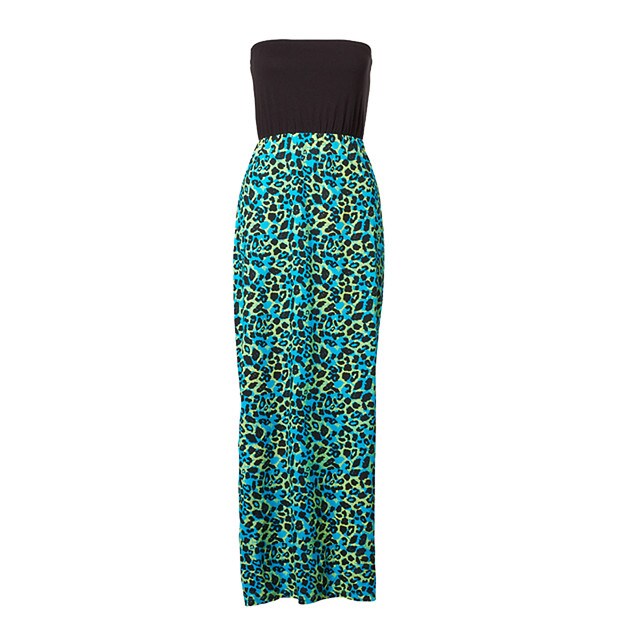 Hot Options Animal Print Maxi Dress
