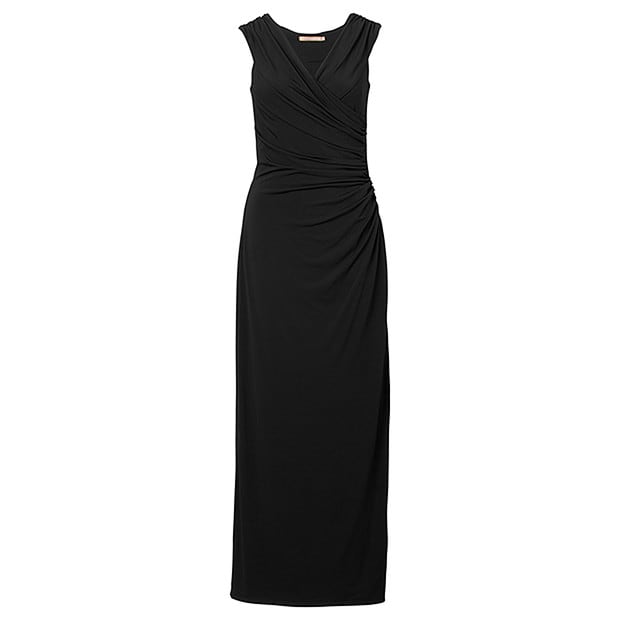 Limited Editions Maxi Mock Wrap Dress - Black