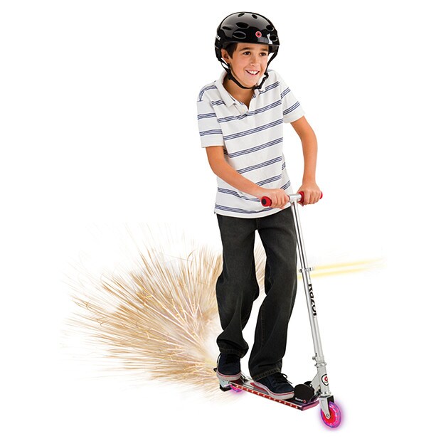 Razor Spark 2 Scooter With LED Lights Red Target Australia