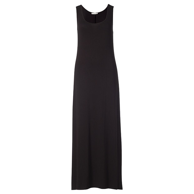 Ladies' Sleeveless Maxi Dress - Black