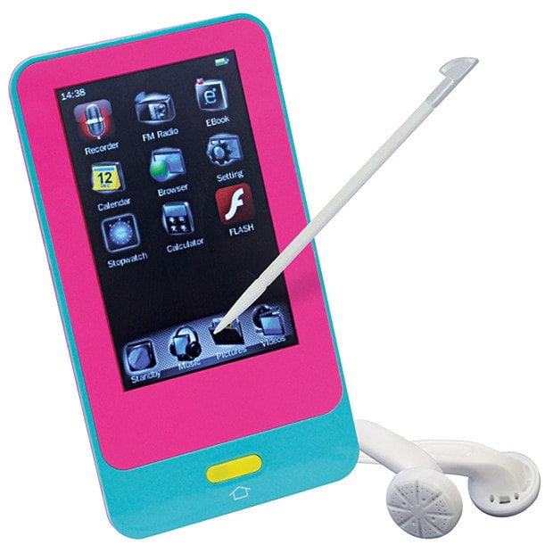 iCoustic 8GB Touchscreen MP3 Player TAMP12 - Pink | Target Australia
