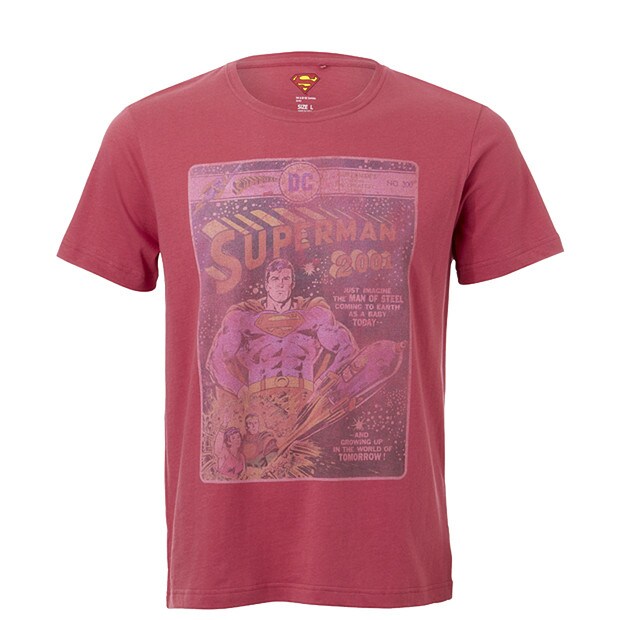 Superman Comic Cover T-Shirt - Red | Target Australia