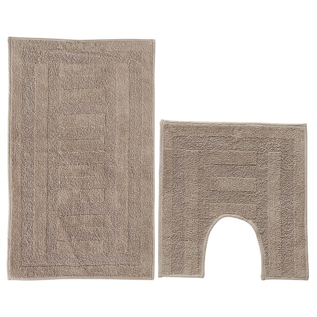 Target Essentials 2 Piece Bath And Contour Mat Set - Oxford Tan ...