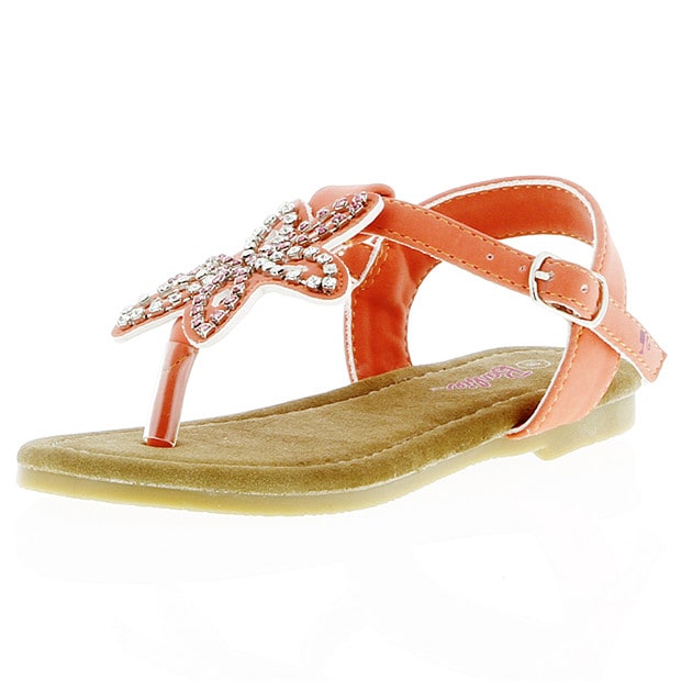 Barbie Jewel Sandals - Orange