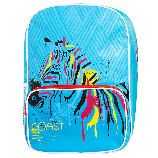 Girls' Zebra Print Coast Backpack