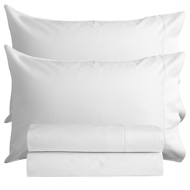 500 Thread Count Sheet Set White Target Australia