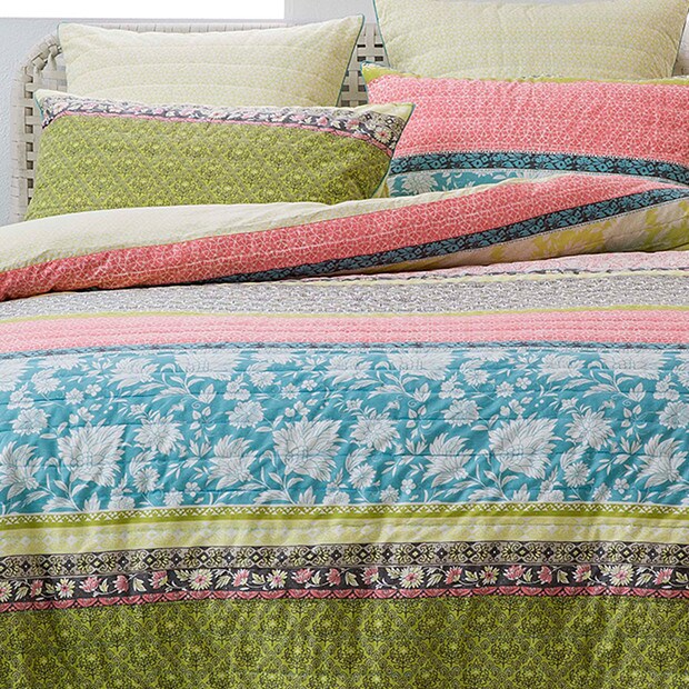 Audrey Quilt Cover Set Multi Target Australia
