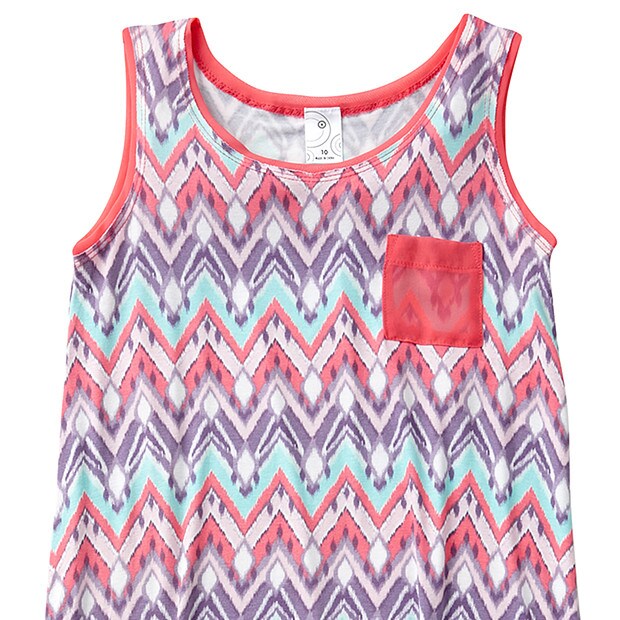 Girls' Tribal Summer Aztec Print Maxi Dress