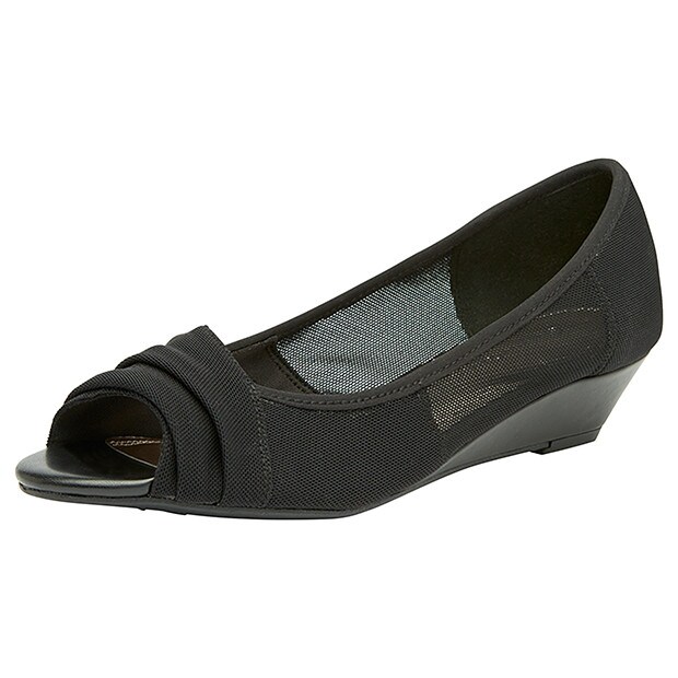 Roda Low Wedge Sandals - Black | Target Australia