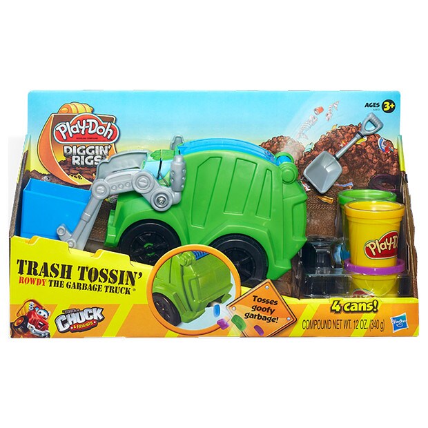 PlayDoh Trash Tossin' Rowdy The Garbage Truck Target Australia