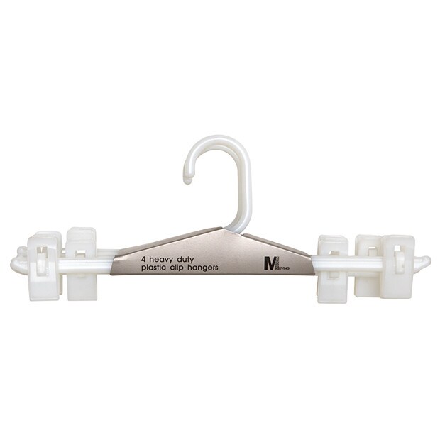 Modern Living 4 Pack Clip Hangers - Opaque | Target Australia
