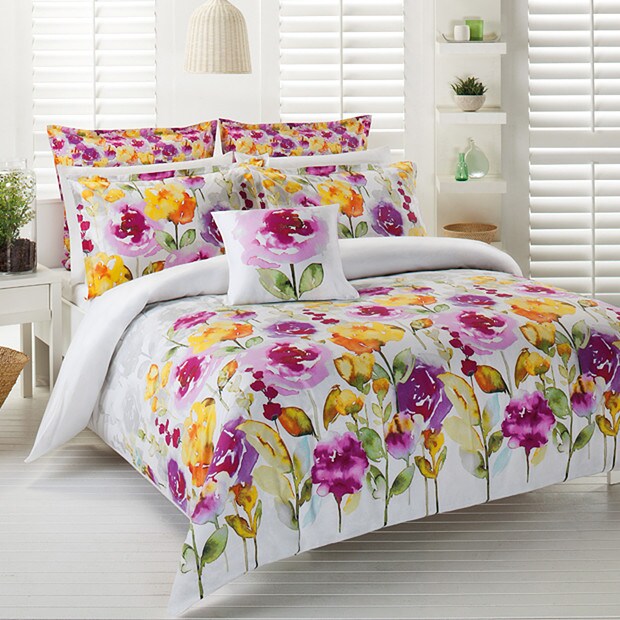 Valencia Quilt Cover Set | Target Australia