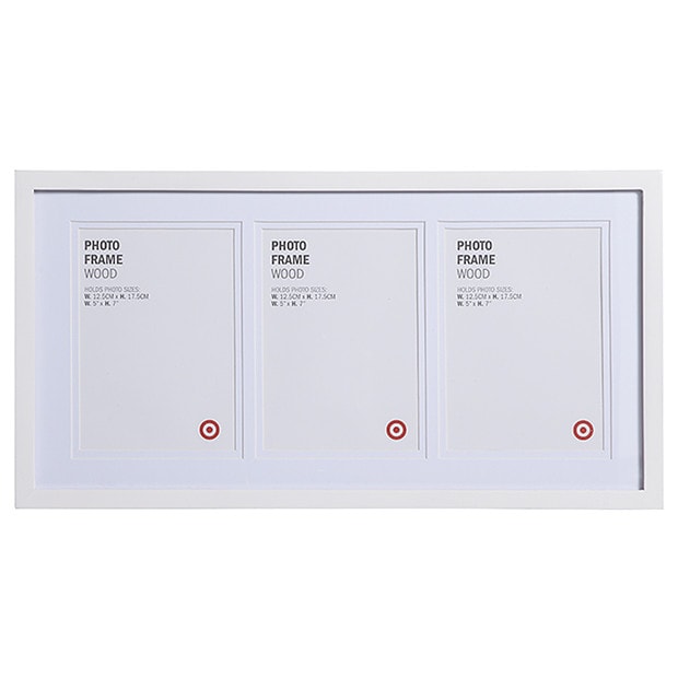 Target 3 Window Frame (13 x 18cm) - White | Target Australia