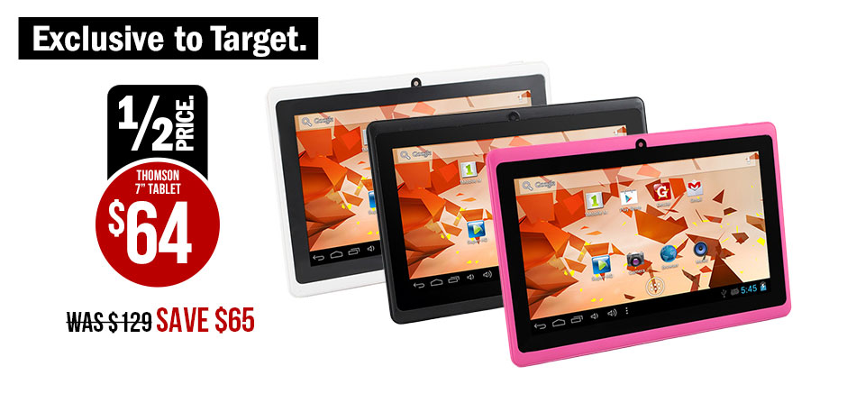 Thomson 7'' tablet 64. SAVE 65.