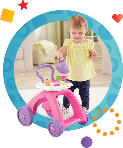 Fisher price tea cart walker online