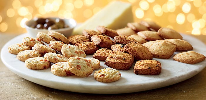 Mixed Savoury Biscuit Platter. 375g Mixed Savoury Biscuit Platter. 375g