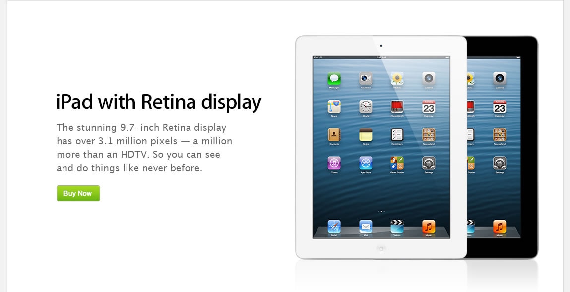 iPad with Retina display