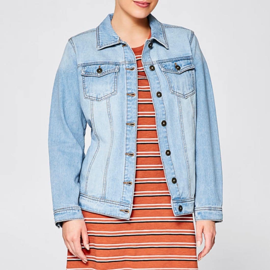 oversized denim jacket target