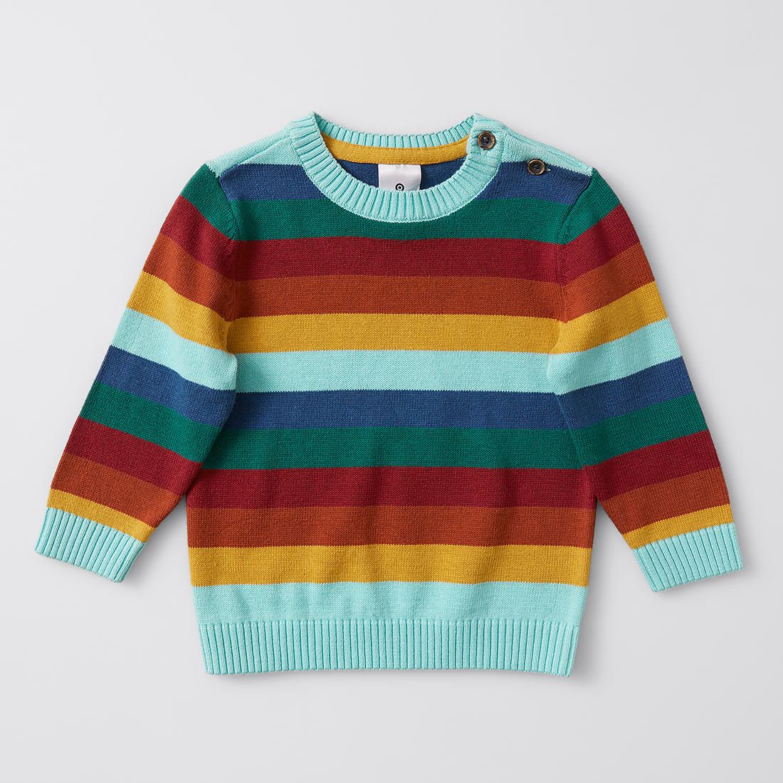 rainbow baby jumper