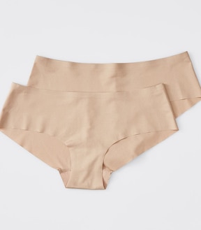 2 Pack Bonded No Show Hipster Briefs