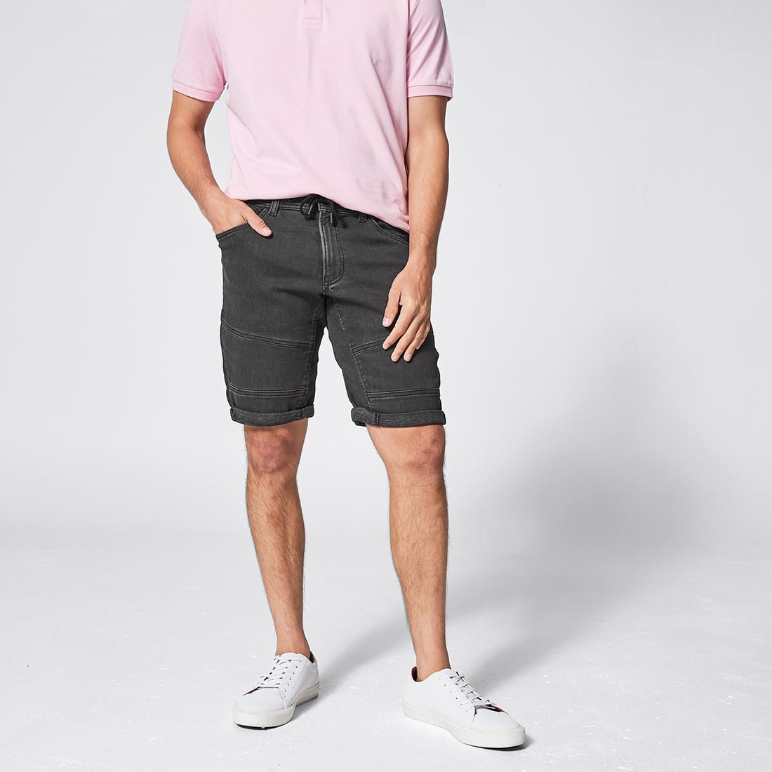 black denim shorts target