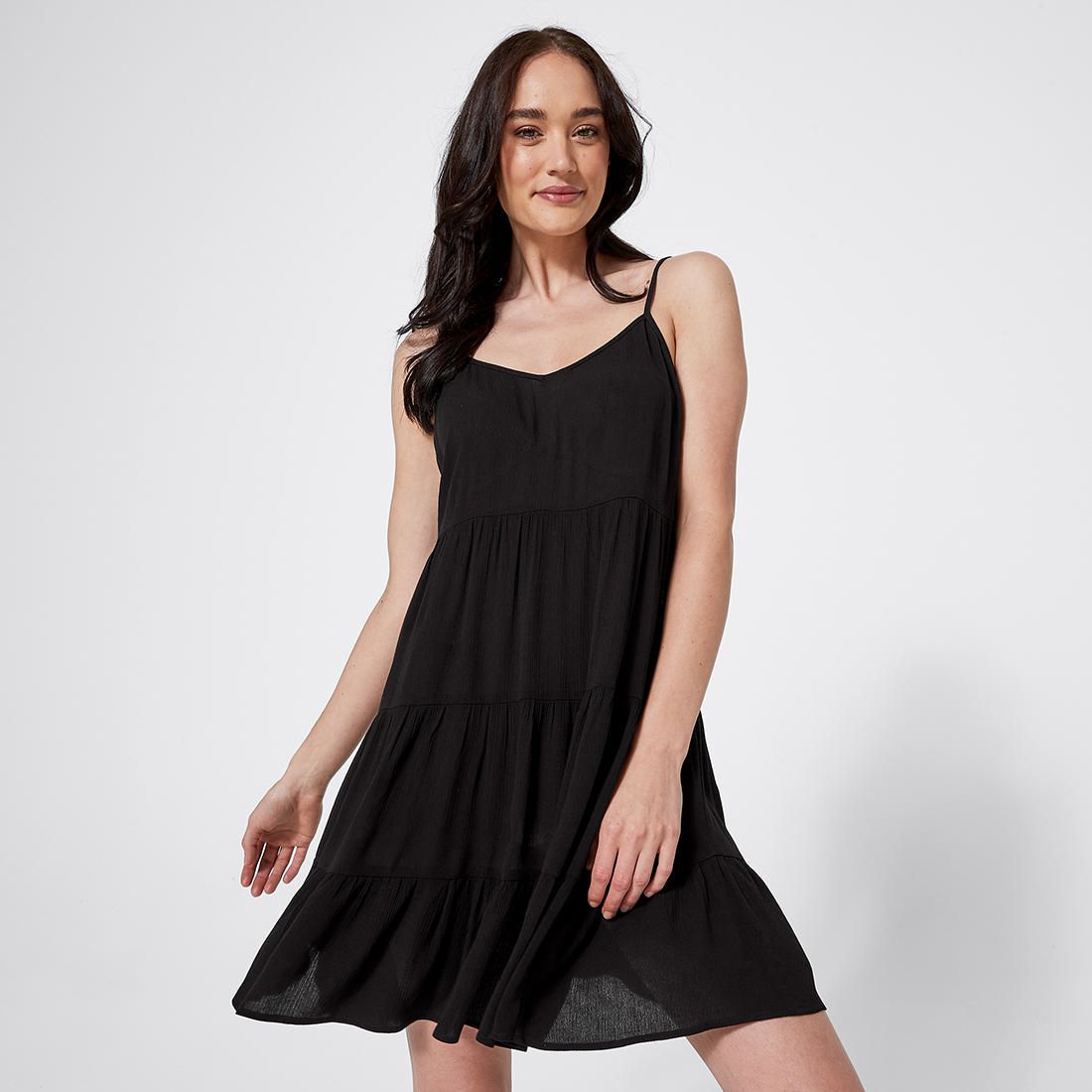 Lily Loves Sleeveless Tiered Mini Dress 