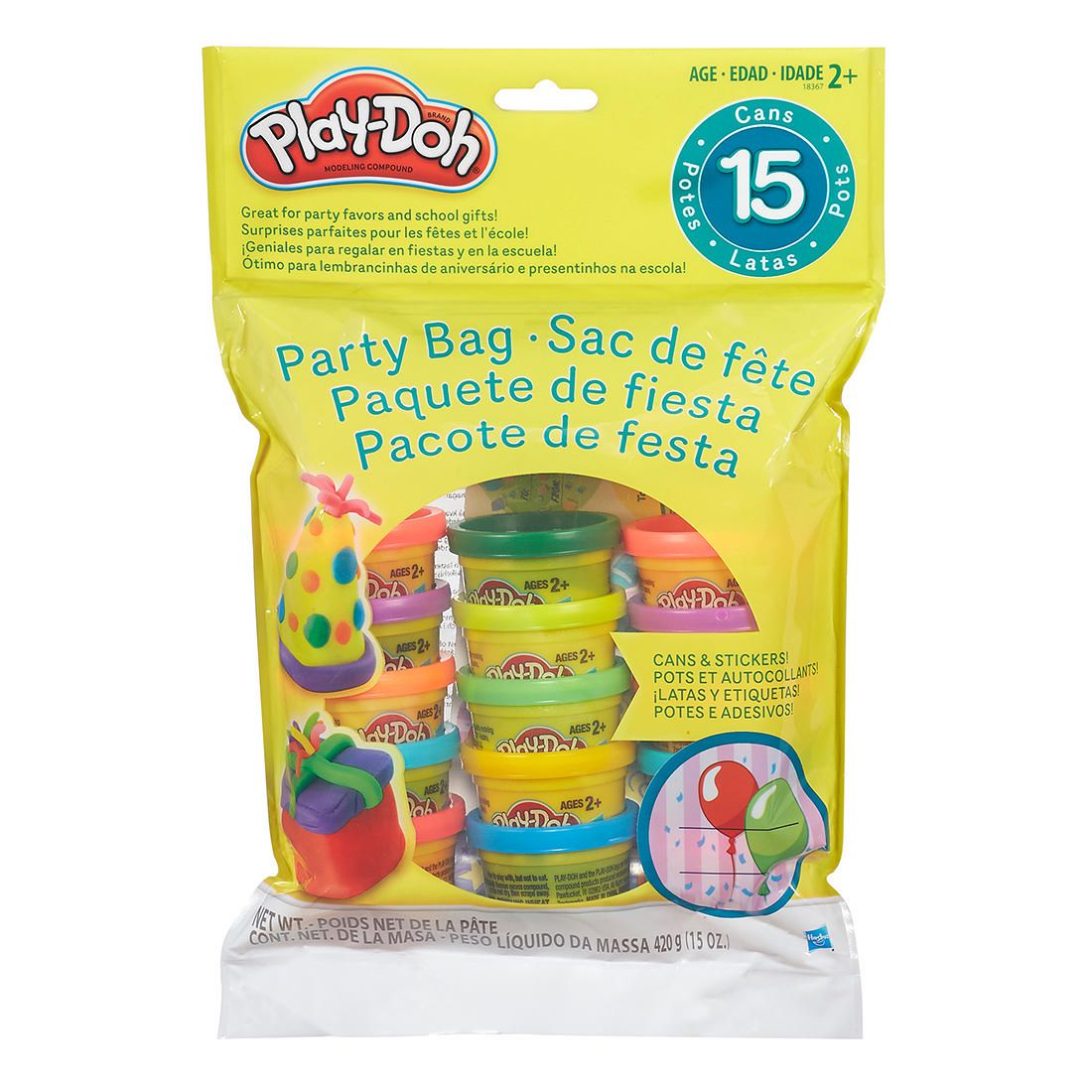 Play-Doh 15 Can Party Bag Target Australia