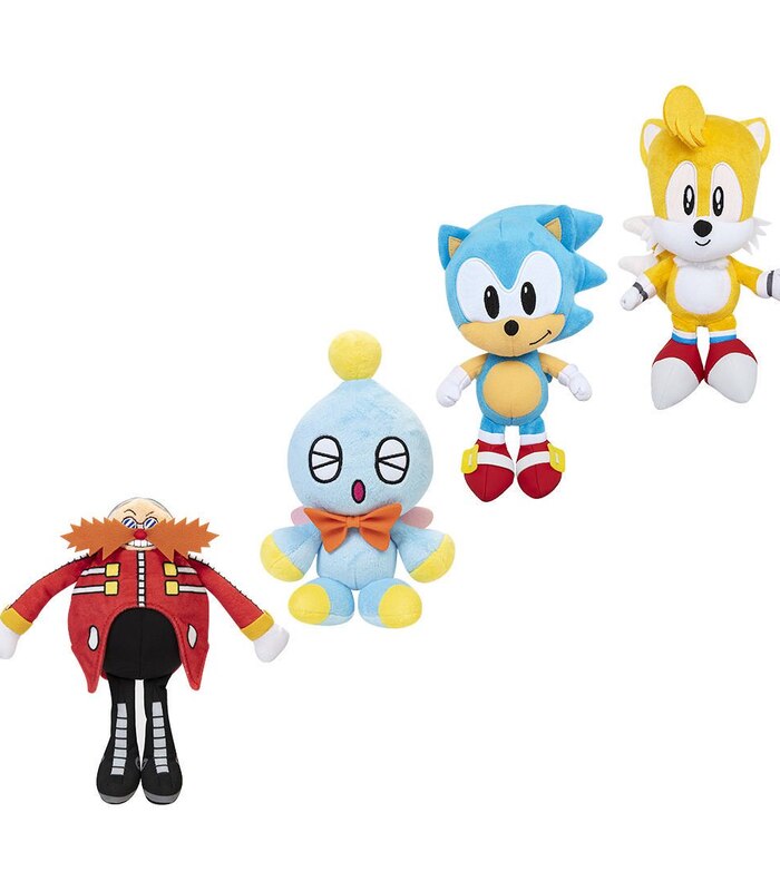 Sonic The Hedgehog 7 Inch Basic Plush Assorted Target Australia